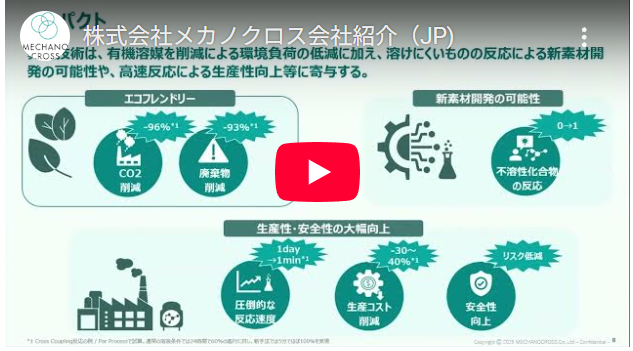 会社紹介動画のスクリーンショット