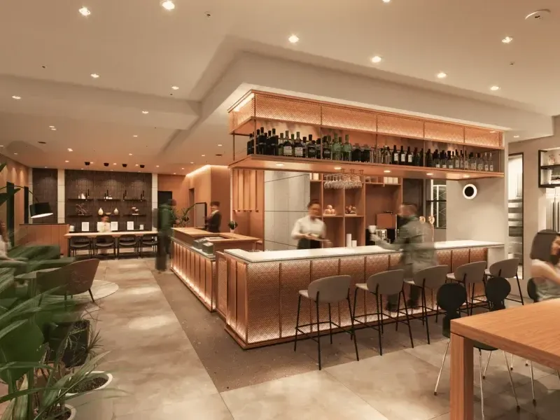 ホテルダイニング『Near Equal』の内観