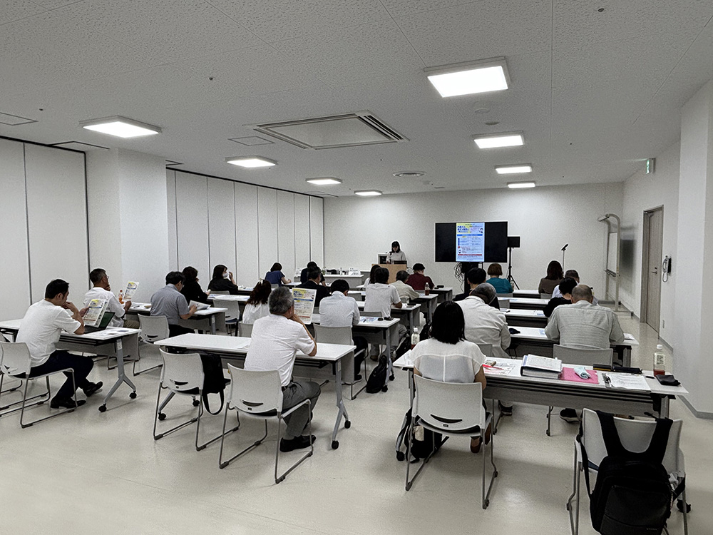 外国人材採用セミナーの様子