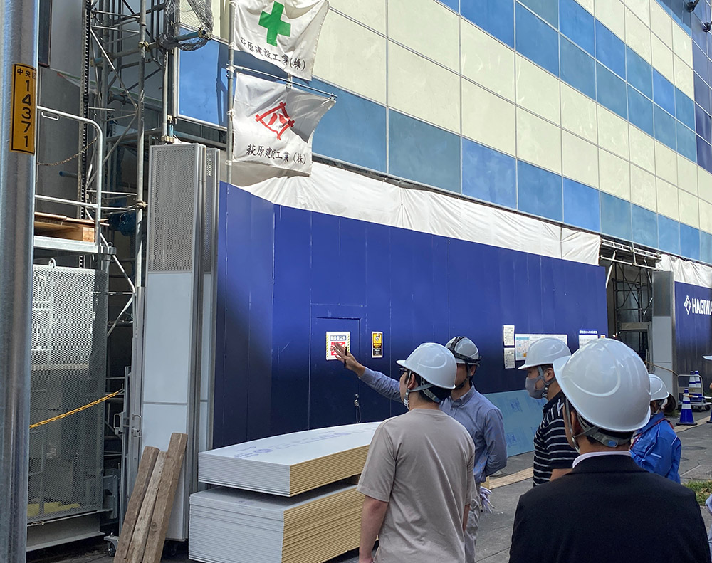 職場見学会の様子