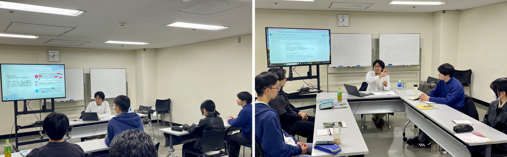 大学応援プロジェクトの魅力を伝える「さっぽろまちキャンリポーター」との発信力向上に向けた協働の様子
