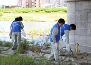 豊平川清掃（岩田地崎）