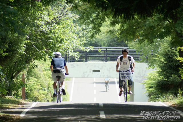 画像：いつも通る道