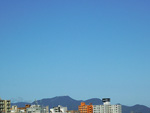 手稲山を望む　白石区より