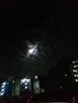 闇雲に寄り添う今宵の月夜