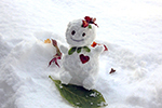 しろっぴー雪だるま